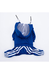 Pawstar Saks iTuta Küçük Irk Köpek Tulumu Köpek Kıyafeti Köpek Eşofmanı Kedi Kıyafeti XL - Thumbnail