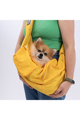 Pawstar - Pawstar Sarı Crossbody Çanta Kedi Köpek Taşıma Çantası