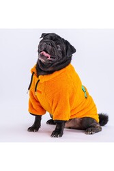 Pawstar Sarı Just Köpek Sweati Köpek Kıyafeti Kedi Kıyafeti 2XL - Thumbnail