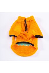 Pawstar Sarı Just Köpek Sweati Köpek Kıyafeti Kedi Kıyafeti XL - Thumbnail