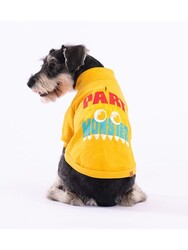 Pawstar Sarı Monster Kedi Köpek Ceketi Kedi Köpek Kıyafeti Kedi Köpek Elbisesi M - Thumbnail