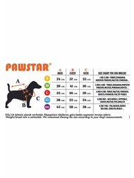 Pawstar Siyah Muson Köpek Tulum Yağmurluğu Köpek Yağmurluk Köpek Kıyafeti Köpek Elbisesi 2XL - Thumbnail