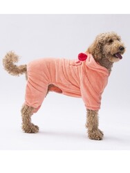 Pawstar Somon Koala Orta ve Büyük Irk Peluş Tulum Köpek Tulumu Köpek Kıyafeti Kedi Kıyafeti 4XL - Thumbnail