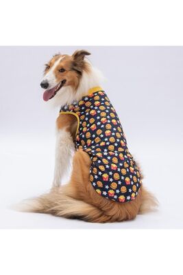 Pawstar - Pawstar Star Hamburger Büyük Köpek Tişörtü - Köpek Kıyafeti 4xl