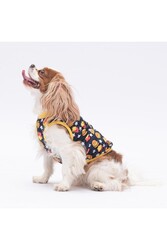 Pawstar Star Hamburger Kedi Köpek Tişörtü - Kedi Köpek Kıyafeti L - Thumbnail