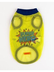 Pawstar Süper Hero Kedi Köpek Tişörtü - Kedi Köpek Kıyafeti Small - Thumbnail