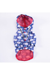 Pawstar Tonitruum Fileli Orta ve Büyük Irk Köpek Montu Köpek Yağmurluk Köpek Elbisesi Köpek Kıyafeti 5XL - Thumbnail