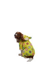 Pawstar Yeşil Animals Romper Küçük Ve Orta Irklar Için Tulum-mont Yağmurluk Köpek Kıyafeti 2XL - Thumbnail