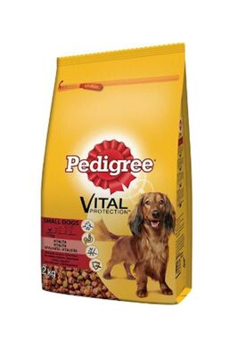 Pedigree - Pedigree Mini Vital Sığır Etli Sebzeli Küçük Irk Köpek Maması 2 Kg