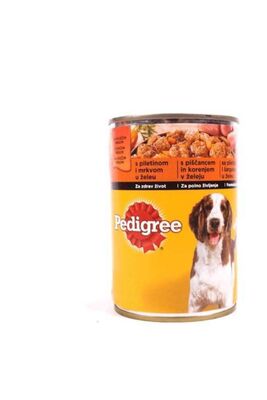Pedigree - Pedigree Tavuklu Konserve Köpek Maması 400 gr