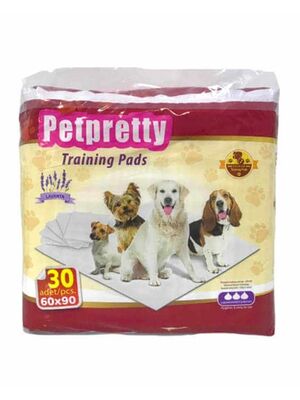 Pet Pretty - Pet Pretty Tuvalet Eğitim Pedi Lavantalı 60x90 30 Adet