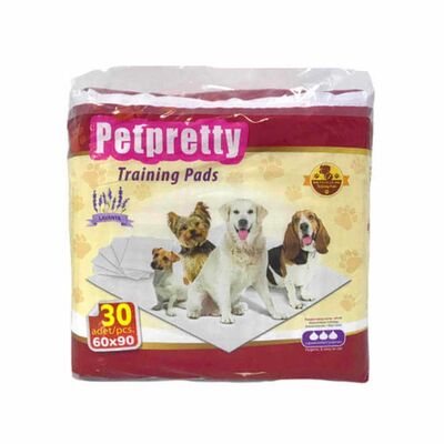 Pet Pretty - Pet Pretty Tuvalet Eğitim Pedi Lavantalı 60x90 30 Adet