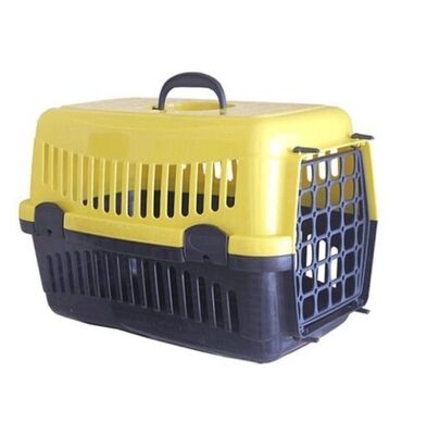 Pet Style - Pet Style Kedi Köpek Taşıma Çantası 50x33x33 Cm Sarı