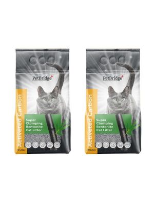 PetBridge Supplementary Food - PetBridge Aktif Karbon 10 Lt 2'li Paket
