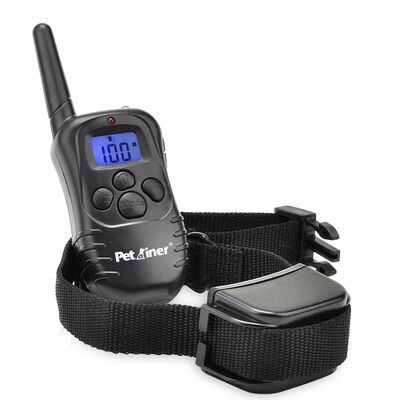 Petrainer - Petrainer PET998DR1 Su Geçirmez Uzaktan Kumandalı 4 Fonksiyonlu 300 M Havlama Önleyici Tasma