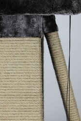 Piramit Tırmalamalı Kedi Evi - Thumbnail