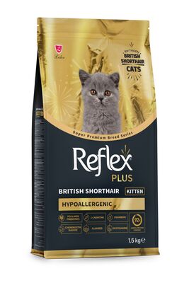 Reflex - Plus British Shorthair Yavru Kedi Maması 1.5 Kg