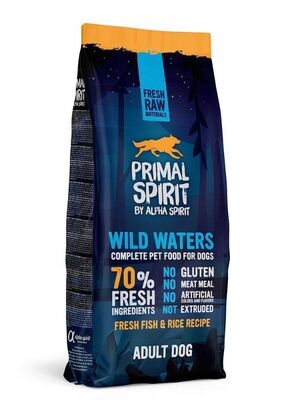 Alpha Spirit - Primal Spirit Yetişkin Köpek Maması Yaban Balıklı 12 kg