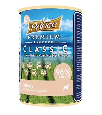Prince - Prince Tavuklu Hindili ve Sebzeli Ezme Köpek Konservesi 400 Gr
