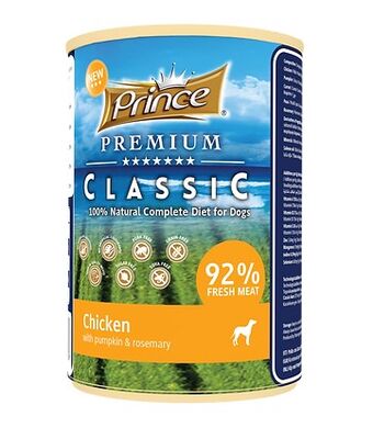 Prince - Prince Tavuklu ve Balkabaklı Ezme Köpek Konservesi 400 Gr