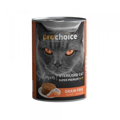 Pro Choice - Pro Choice Sterilised Somonlu Kısırlaştırılmış Kedi Konservesi 400 gr