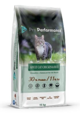 Pro Performance - Pro Performance Tavuklu Yetişkin Kedi Maması 15 KG