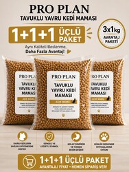 Pro Plan Tavuklu Yavru Kedi Maması Açık Mama 3 Kg (Avantaj Paket) - Thumbnail