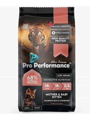 Pro Performance - Pro Preformans Mother&Baby Somon Balıklı Yavru Kedi Maması 2 Kg