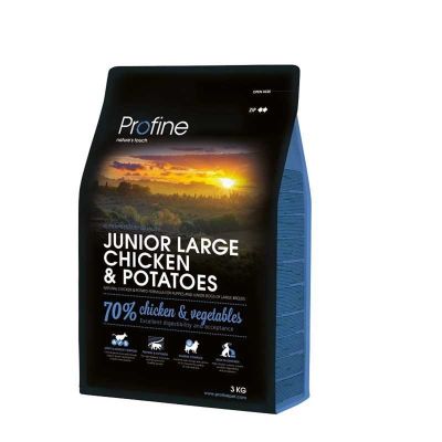 Profine - Profine Tavuklu Patatesli Büyük Irk Yavru Köpek Maması 3 KG