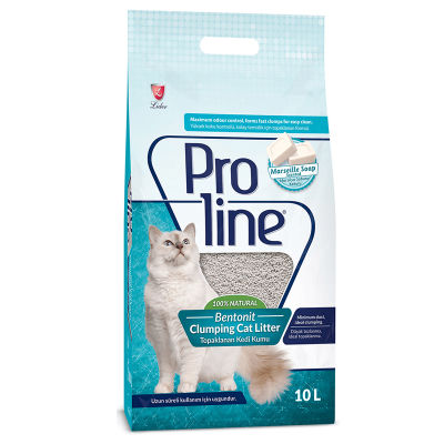 Proline - Proline Marsilya Sabunu Kokulu Bentonit Kedi Kumu 10 Lt