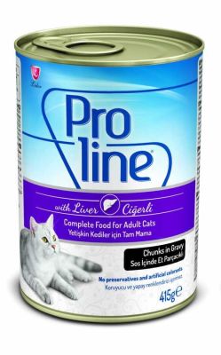 Proline - Proline Soslu Ciğerli Kedi Konservesi 415 Gr