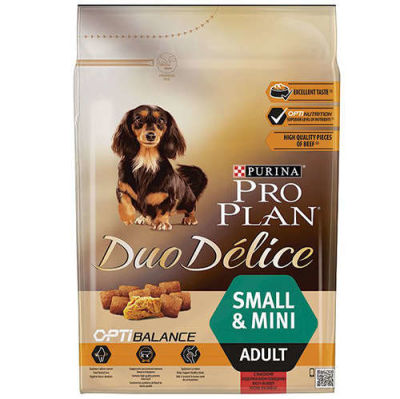 ProPlan - ProPlan Duo Delice Küçük Irk Biftekli Yetişkn Köpek Maması 2,5KG