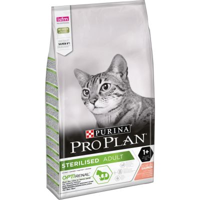 ProPlan - ProPlan Somon Balıklı Kısırlaştırılmış Kuru Kedi Maması 10 Kg