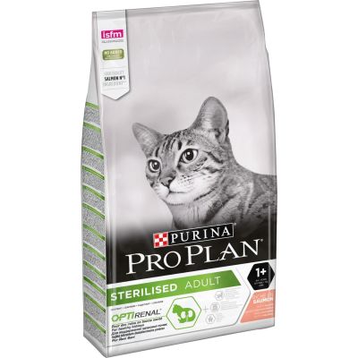 ProPlan - Proplan Somon Balıklı Kısırlaştırılmış Kuru Kedi Maması 10 Kg