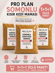 ProPlan Somonlu Kısırlaştırılmış Kedi Maması Açık Mama 3 Kg (Avantaj Paket) - Thumbnail