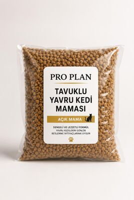 ProPlan - ProPlan Tavuklu Yavru Kedi Maması 1 Kg Açık Paket