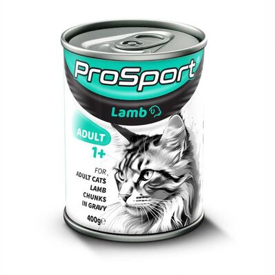 ProSport - Prosport Chunk Kuzu Etli Yetişkin Kedi Konservesi 400 gram