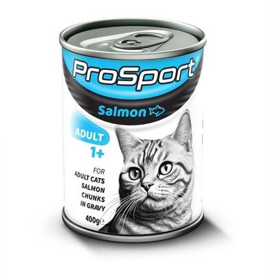 ProSport - ProSport Chunk Somonlu Yetişkin Kedi Konservesi 400 Gr