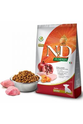N & D - Pumpkin Tavuklu Narlı Küçük Irk Yavru Köpek Maması 2,5 Kg