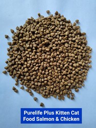 Pure Life Plus Kitten Salmon Somonlu ve Tavuklu Yavru Kedi Maması 12 Kg - Thumbnail