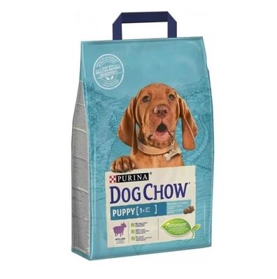 Purina - Purina Dog Chow Kuzu Etli Yavru Kuru Köpek Maması 2,5 KG