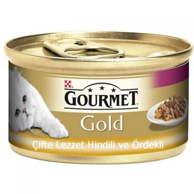 Gourmet - Gourmet Gold Hindi & Ördek Konserve Kedi Maması 85 Gr