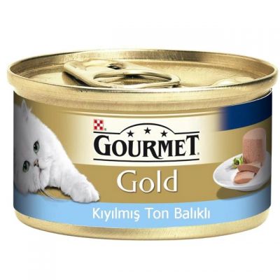 Gourmet - Gourmet Gold Kıyılmış Ton Balıklı Konserve Kedi Maması 85 Gr