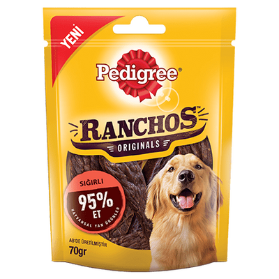 Pedigree - Pedigree Ranchos Sığır Etli Köpek Ödül Maması 70gr