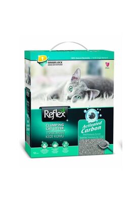 Reflex - Reflex Aktif Karbonlu Süper Hızlı Topaklanan Kedi Kumu 10 lt