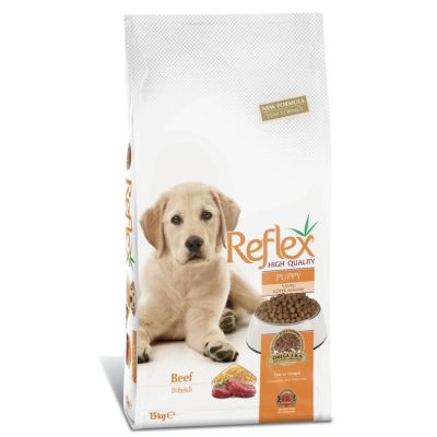 Reflex - Reflex Biftekli Büyük Irk Yavru Kuru Köpek Maması 15 Kg