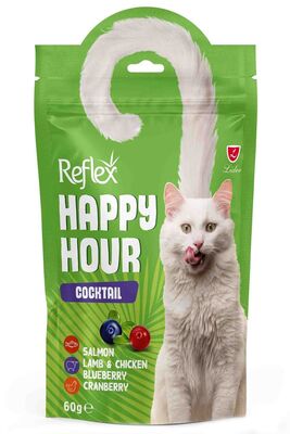 Reflex - Reflex Happy Hour Kokteyl Kedi Ödül Maması 60 gr