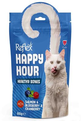 Reflex - Reflex Happy Hour Sağlıklı Kemikleri Destekleyici Kedi Ödül Maması 60gr