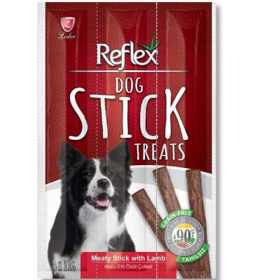Reflex - Reflex Kuzu Etli Köpek Ödül Çubuğu 11 Gr 3 Adet