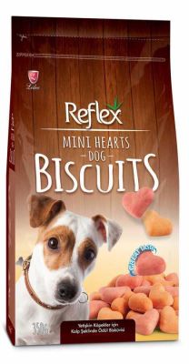 Reflex - Reflex Mix Renkli Kalp Köpek Ödül Bisküvisi 350 Gr